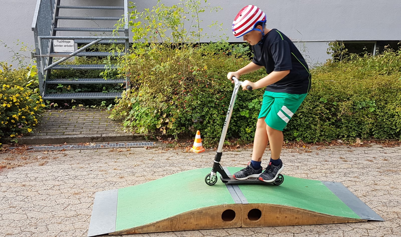 „Roller-KIDS“- Projekt an der JES - Jacob-Ellrod-Schule Gefrees