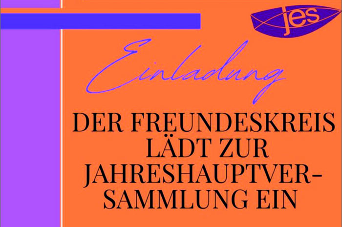 Einladung zur Jahreshauptversammlung