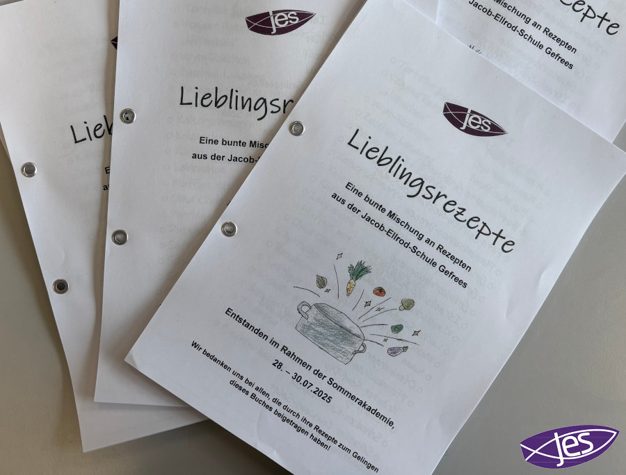 Das Rezeptbuch kann für nur 5,00 Euro an der Schule erworben werden.
